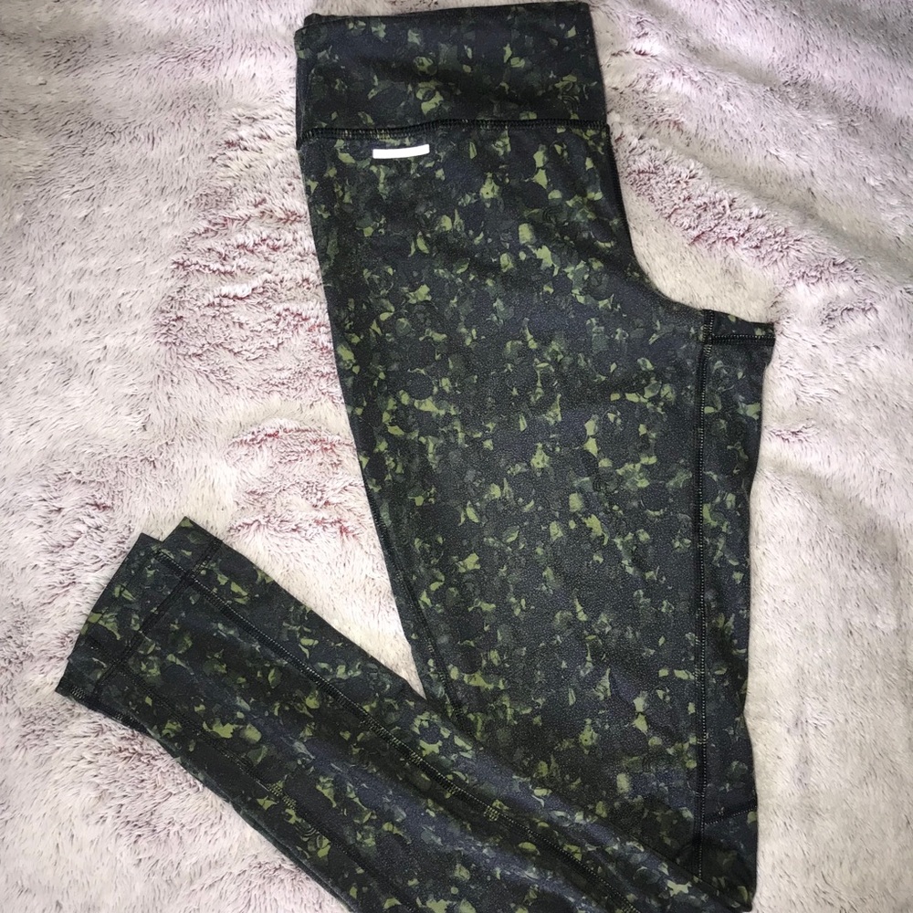 Lolè Green/Camo leggings